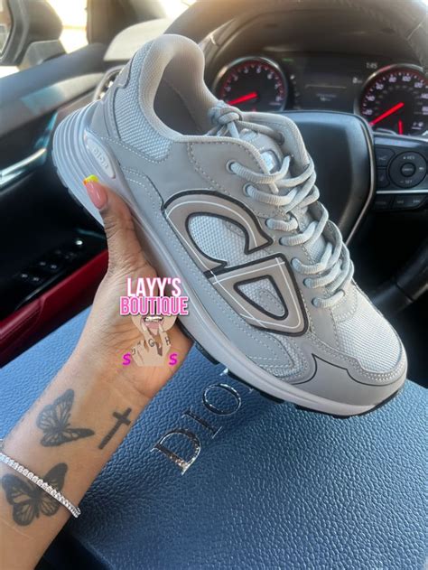 grey christian dior shoes